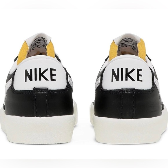 NEW IN BOX! NIKE Blazer Low '77 Vintage DA6364 001 Black/White/Sail. Size 9.5 - Picture 11 of 16